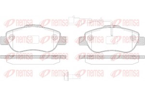 Remsa Σετ τακάκια, Δισκόφρενα - 1100.21