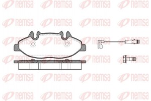 Remsa Σετ τακάκια, Δισκόφρενα - 1109.02
