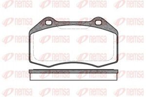 Remsa Σετ τακάκια, Δισκόφρενα - 1113.00