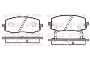 Remsa Σετ τακάκια, Δισκόφρενα - 1133.12