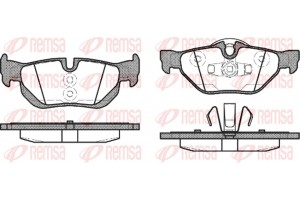 Remsa Σετ τακάκια, Δισκόφρενα - 1145.10