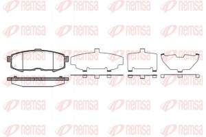 Remsa Σετ τακάκια, Δισκόφρενα - 1160.00
