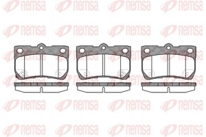 Remsa Σετ τακάκια, Δισκόφρενα - 1181.02