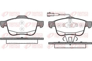 Remsa Σετ τακάκια, Δισκόφρενα - 1183.12