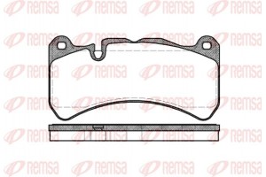 Remsa Σετ τακάκια, Δισκόφρενα - 1192.00