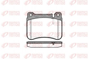 Remsa Σετ τακάκια, Δισκόφρενα - 1193.00