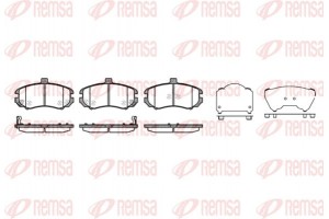 Remsa Σετ τακάκια, Δισκόφρενα - 1194.02