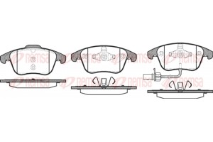 Remsa Σετ τακάκια, Δισκόφρενα - 1219.11