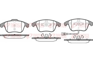 Remsa Σετ τακάκια, Δισκόφρενα - 1219.21