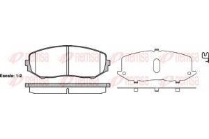 Remsa Σετ τακάκια, Δισκόφρενα - 1225.02