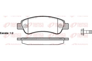 Remsa Σετ τακάκια, Δισκόφρενα - 1238.00