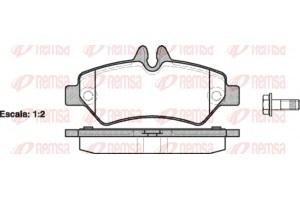 Remsa Σετ τακάκια, Δισκόφρενα - 1246.00