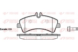 Remsa Σετ τακάκια, Δισκόφρενα - 1247.00