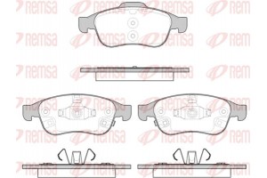 Remsa Σετ τακάκια, Δισκόφρενα - 1248.12