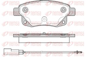 Remsa Σετ τακάκια, Δισκόφρενα - 1252.01