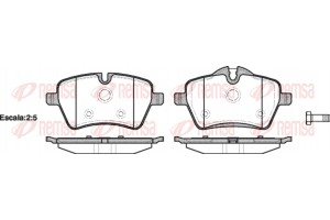 Remsa Σετ τακάκια, Δισκόφρενα - 1277.00