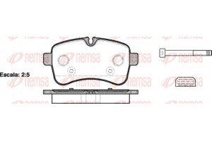 Remsa Σετ τακάκια, Δισκόφρενα - 1282.00