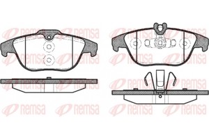Remsa Σετ τακάκια, Δισκόφρενα - 1305.20