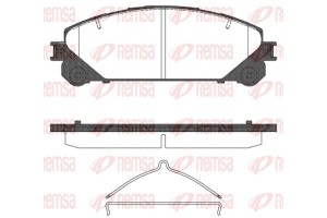 Remsa Σετ τακάκια, Δισκόφρενα - 1312.00