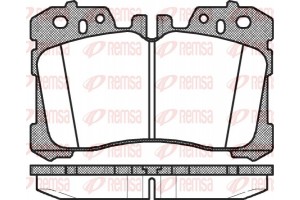 Remsa Σετ τακάκια, Δισκόφρενα - 1320.00