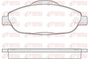 Remsa Σετ τακάκια, Δισκόφρενα - 1323.00