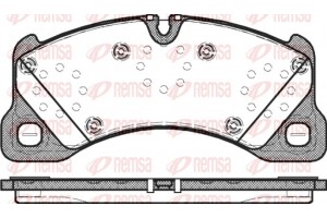 Remsa Σετ τακάκια, Δισκόφρενα - 1345.00