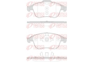 Remsa Σετ τακάκια, Δισκόφρενα - 1350.30