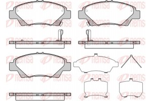 Remsa Σετ τακάκια, Δισκόφρενα - 1358.42
