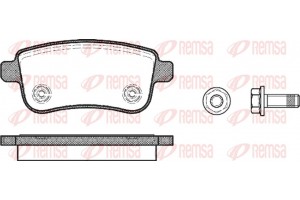 Remsa Σετ τακάκια, Δισκόφρενα - 1387.00