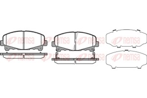 Remsa Σετ τακάκια, Δισκόφρενα - 1390.02