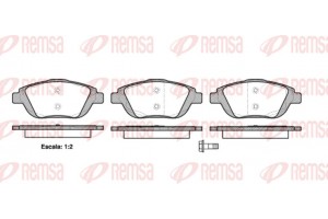 Remsa Σετ τακάκια, Δισκόφρενα - 1392.00