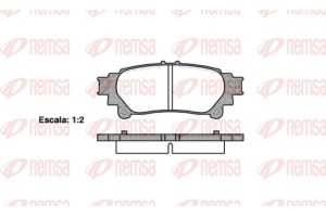 Remsa Σετ τακάκια, Δισκόφρενα - 1395.00