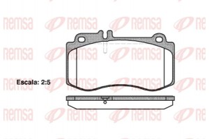 Remsa Σετ τακάκια, Δισκόφρενα - 1406.00
