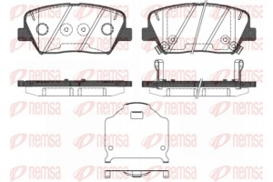 Remsa Σετ τακάκια, Δισκόφρενα - 1412.02