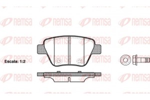 Remsa Σετ τακάκια, Δισκόφρενα - 1420.00