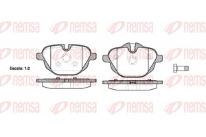 Remsa Σετ τακάκια, Δισκόφρενα - 1421.00