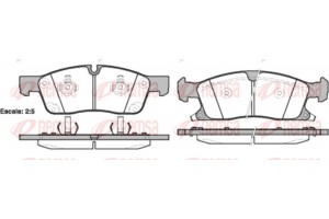 Remsa Σετ τακάκια, Δισκόφρενα - 1430.02