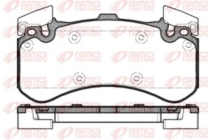 Remsa Σετ τακάκια, Δισκόφρενα - 1463.00