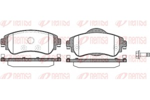 Remsa Σετ τακάκια, Δισκόφρενα - 1464.08