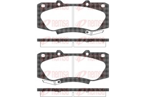 Remsa Σετ τακάκια, Δισκόφρενα - 1468.04