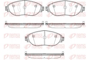 Remsa Σετ τακάκια, Δισκόφρενα - 1470.00