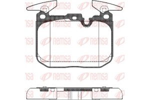 Remsa Σετ τακάκια, Δισκόφρενα - 1491.00