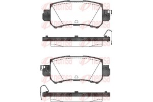 Remsa Σετ τακάκια, Δισκόφρενα - 1507.00