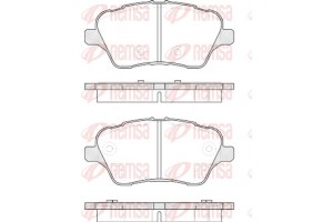 Remsa Σετ τακάκια, Δισκόφρενα - 1514.00
