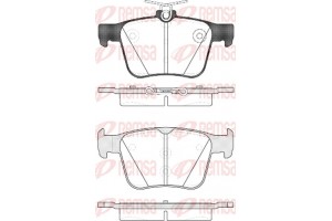 Remsa Σετ τακάκια, Δισκόφρενα - 1516.10
