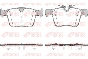 Remsa Σετ τακάκια, Δισκόφρενα - 1516.40