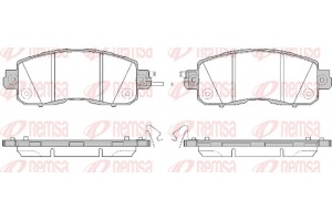 Remsa Σετ τακάκια, Δισκόφρενα - 1517.04