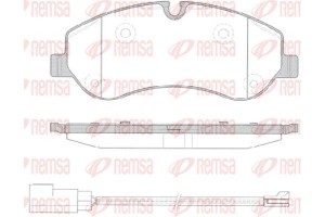 Remsa Σετ τακάκια, Δισκόφρενα - 1520.02