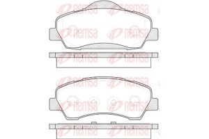 Remsa Σετ τακάκια, Δισκόφρενα - 1530.00