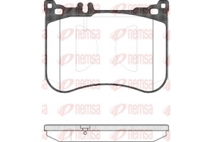 Remsa Σετ τακάκια, Δισκόφρενα - 1534.00